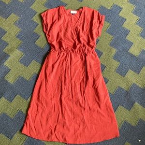 Universal Thread XS cap sleeve slit dress